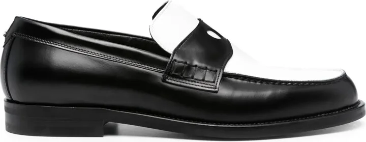 Wirdo two-tone design loafers