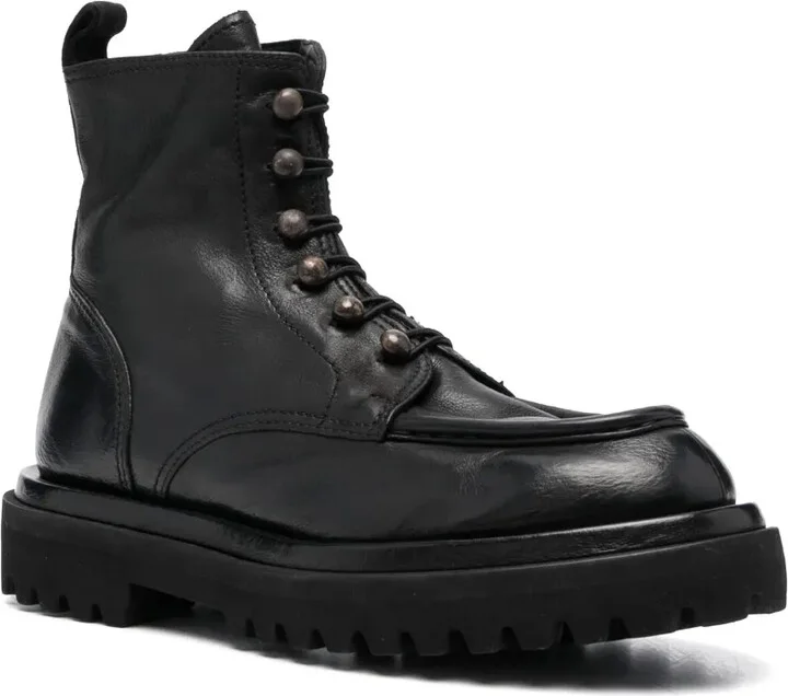 Wisal 103 leather combat boots - Image 2