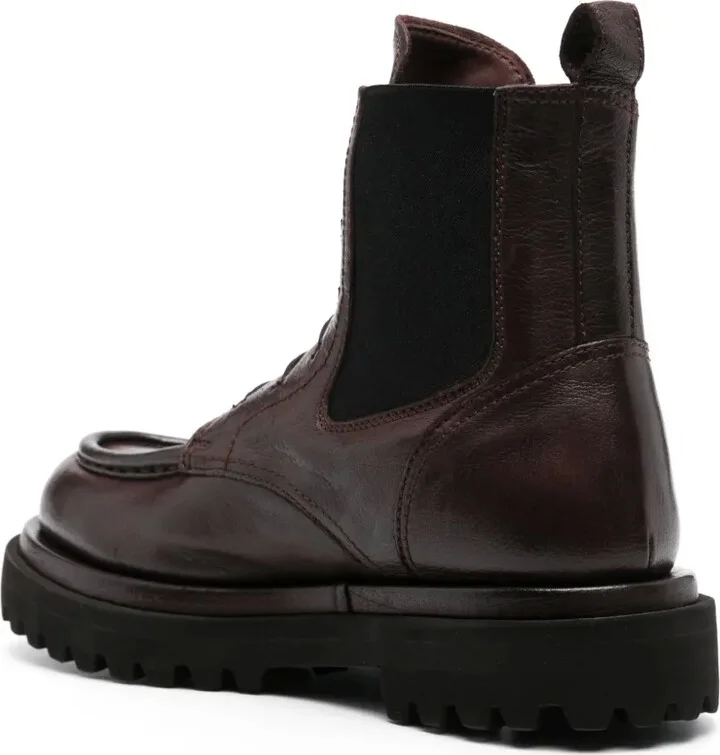 Wisal DD 103 lace-up leather boots - Image 3