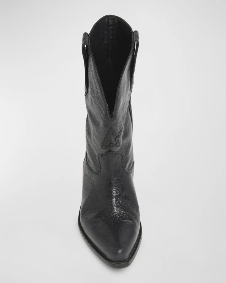 Wish Star Leather Cowboy Boots - Image 9