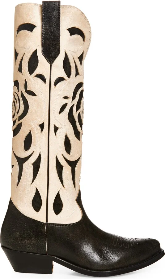Wish Star Pointed Toe Tall Western Boot - Image 3