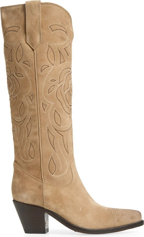 Wish Star Pointed Toe Western Tall Boot - Image 2