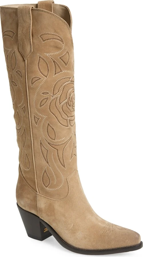 Wish Star Pointed Toe Western Tall Boot