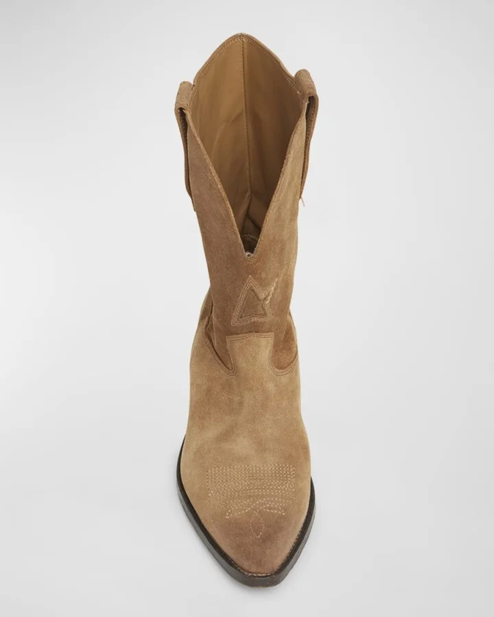 Wish Star Suede Western Boots - Image 2