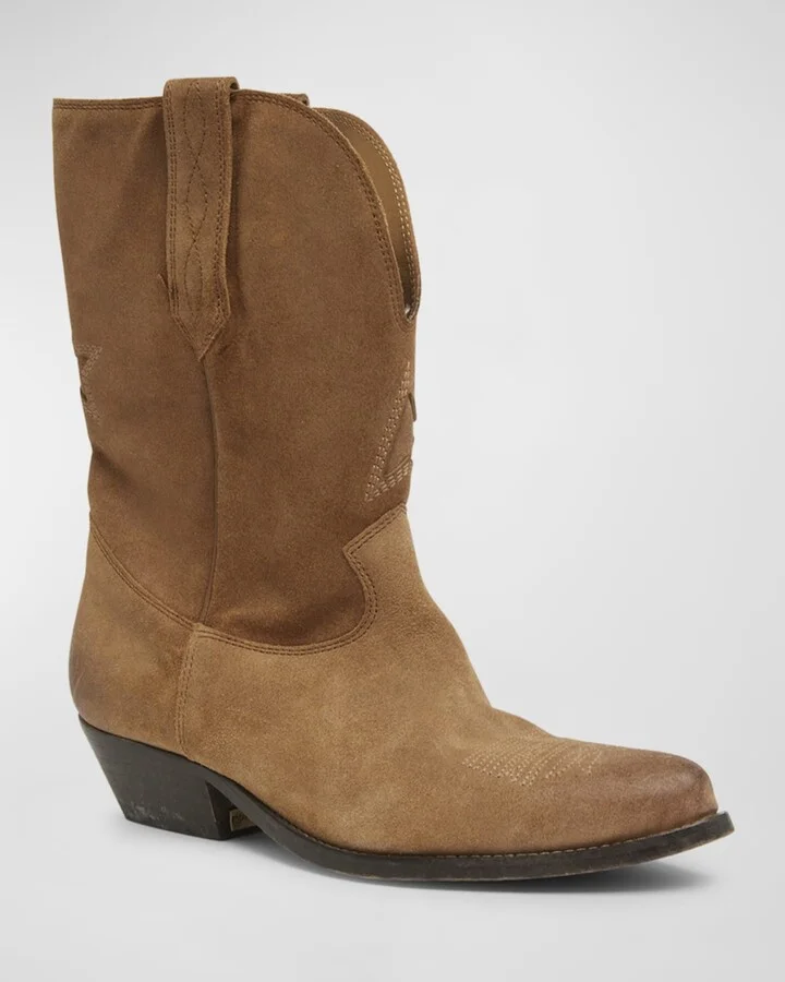 Wish Star Suede Western Boots - Image 3