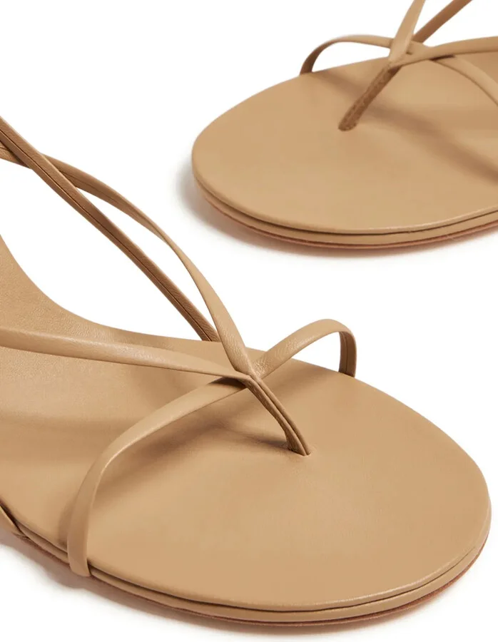 Wishbone 75mm leather sandals - Image 4