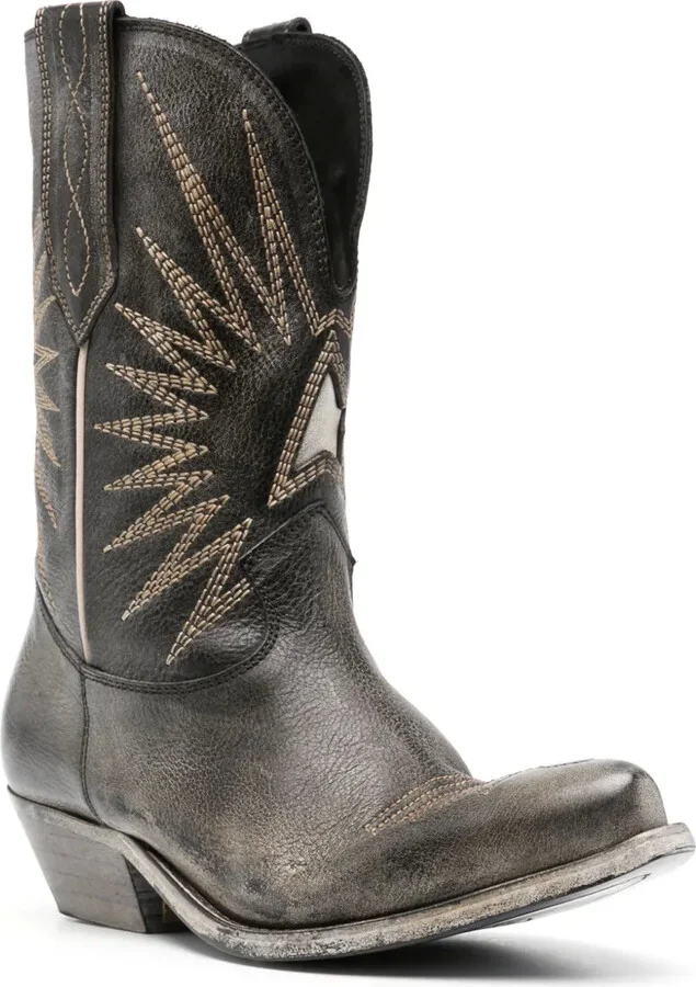 Wishstar leather western boots - Image 2