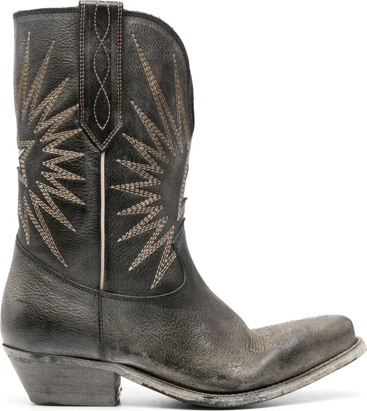 Wishstar leather western boots