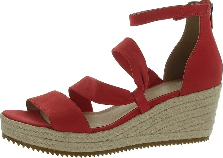 Wisp Womens Ankle Strap Open Toe Espadrilles