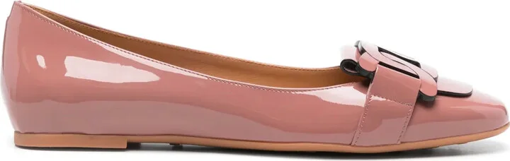 Wisteria ballet flats