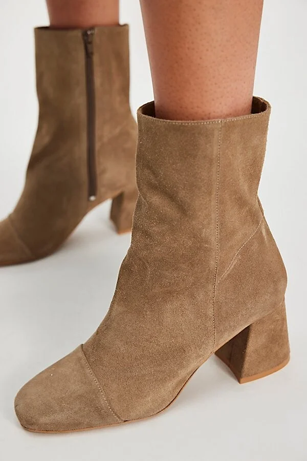 Wisteria Suede Ankle Boots - Image 2