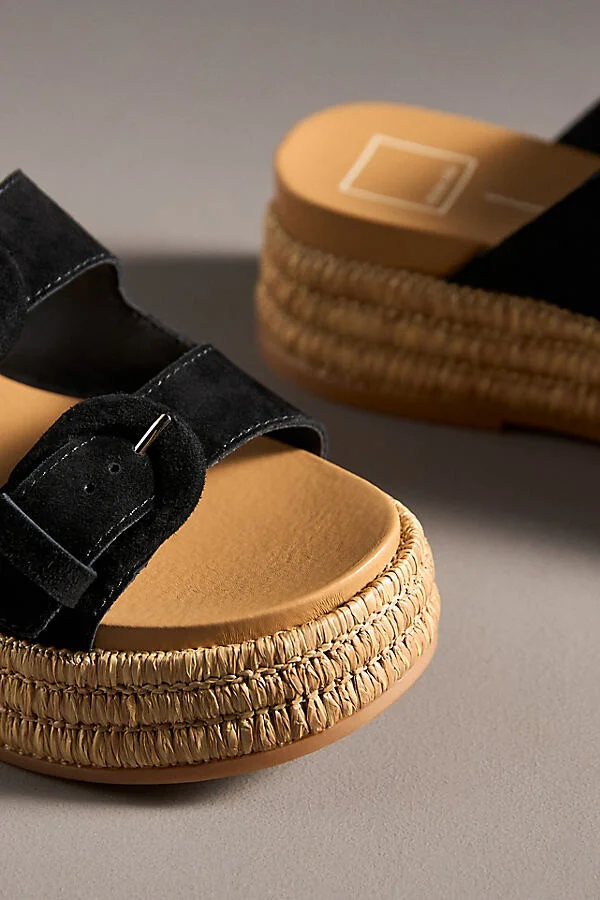 Witny Buckled Platform Slide Sandals - Image 3