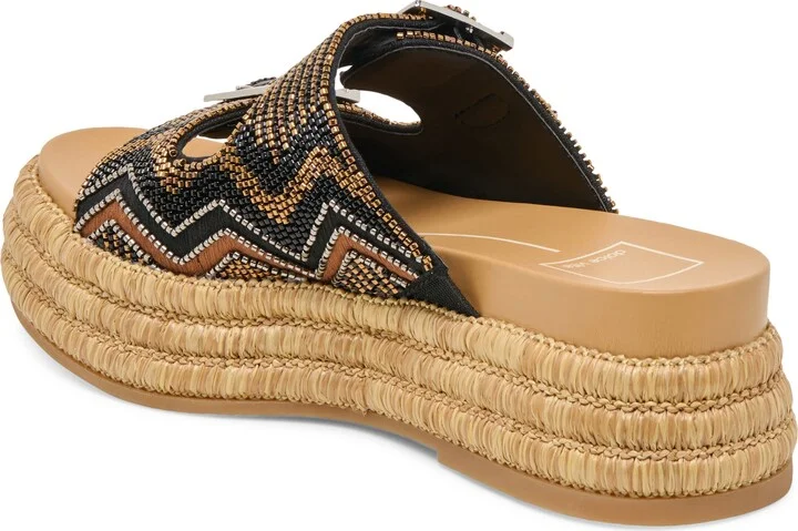 Wixie Beaded Strap Platform Sandal - Image 2
