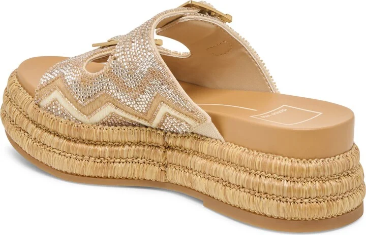 Wixie Beaded Strap Platform Sandal - Image 9