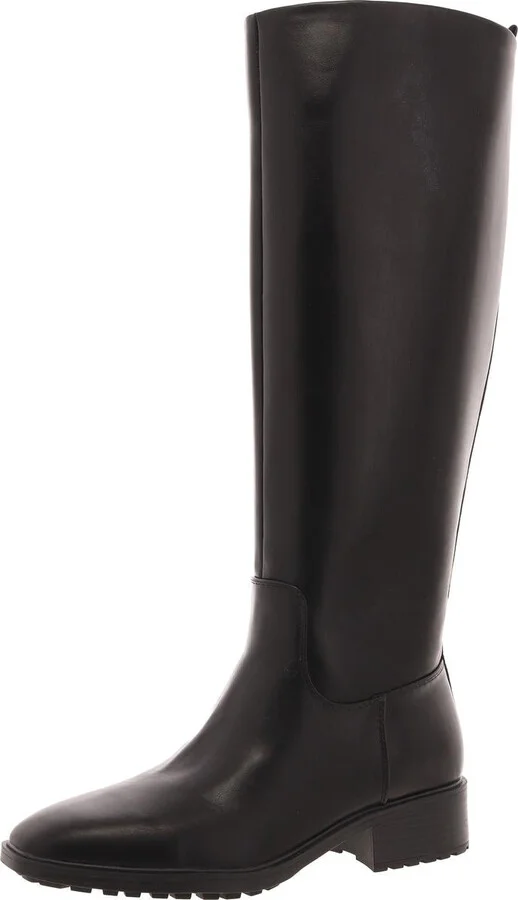 WNBARILE Womens Solid Manmade Knee-High Boots