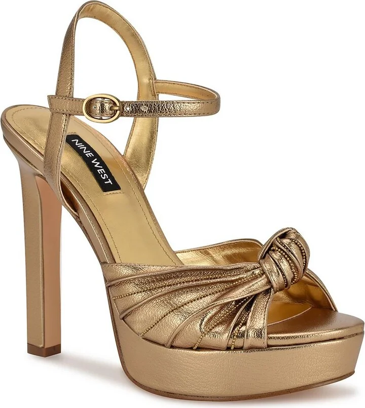 WNWINNE3 Womens Block Heel Man Made Ankle Strap