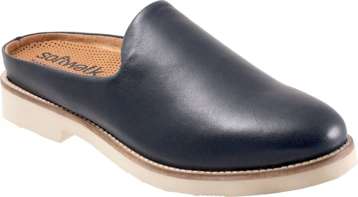 Navy Leather