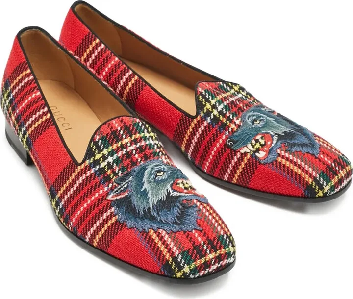 Wolf-Motif Loafers - Image 2