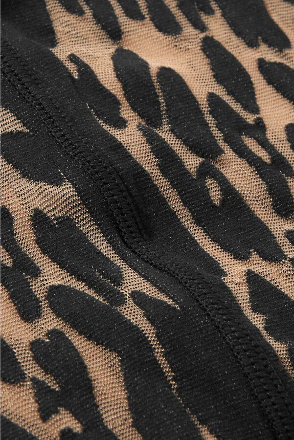 Wolford - Josey 20 Denier Leopard-print Tights - Animal print - Image 4