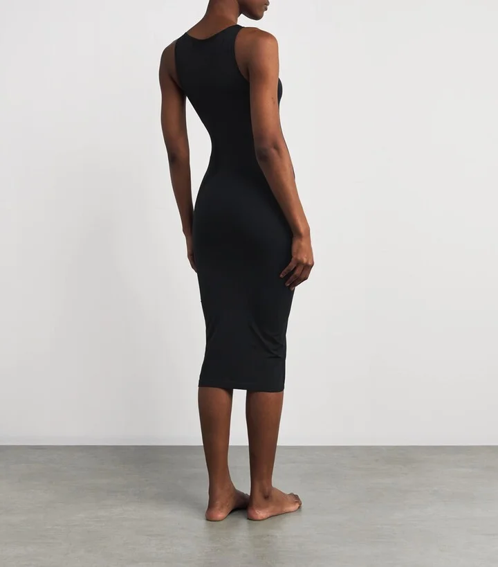 Wolford Sheer Bodycon Midi Dress - Image 3