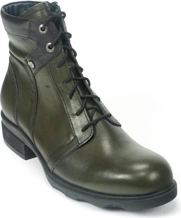 Wolky Women's Center Water Resistant Lace Up Boots