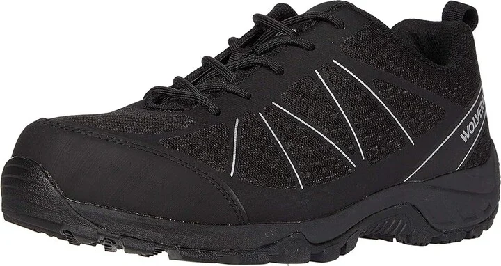 Wolverine Amherst II CarbonMAX Work Shoe Men's Shoes Black : 10 D - Medium, Textile - Image 2