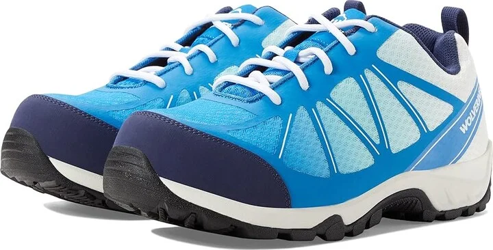 Wolverine Amherst II CarbonMAX Work Shoe Men's Shoes Tranquil Blue : 8 D - Medium, Textile