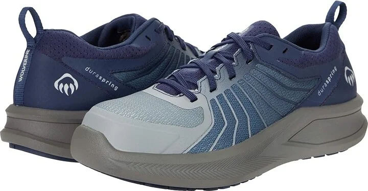 Wolverine Bolt Durashocks Duraspring CarbonMAX Men's Shoes Navy : 10 D - Medium, Textile