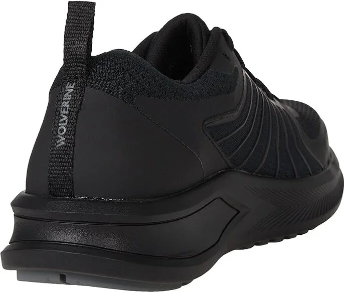 Wolverine Bolt Durashocks Duraspring CarbonMAX Women's Shoes Blackout : 8.5 B - Medium, Textile - Image 4