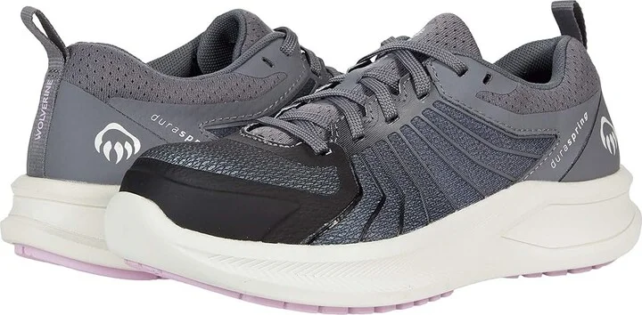 Wolverine Bolt Durashocks Duraspring CarbonMAX Women's Shoes Steel Gray : 9.5 B - Medium, Textile