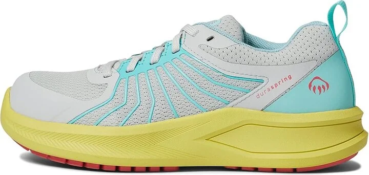 Wolverine Bolt Durashocks(r) Women's Shoes Grey/Yellow : 6 B - Medium, Textile - Image 6