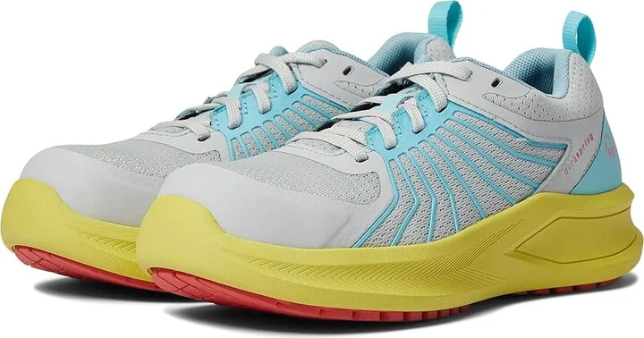 Wolverine Bolt Durashocks(r) Women's Shoes Grey/Yellow : 6 B - Medium, Textile