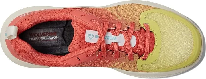 Wolverine Bolt Durashocks(r) Women's Shoes Sherbert/White : 6 B - Medium, Textile - Image 2