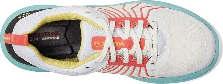Wolverine Bolt Durashocks(r) Women's Shoes White/Blue : 7 B - Medium, Textile - Image 2