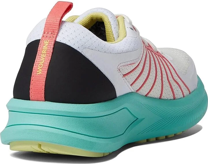 Wolverine Bolt Durashocks(r) Women's Shoes White/Blue : 7 B - Medium, Textile - Image 4