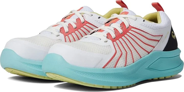 Wolverine Bolt Durashocks(r) Women's Shoes White/Blue : 7 B - Medium, Textile
