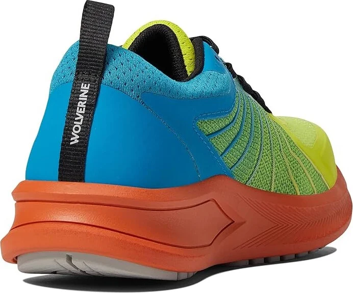 Wolverine Bolt Durashocks(r) Women's Shoes Yellow/Orange : 6 B - Medium, Textile - Image 4