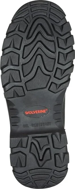 Wolverine Carlsbad Waterproof 6 Steel Toe Work Boot Men's Boots Black : 7 3E - Extra Wide, Leather/Rubber - Image 3