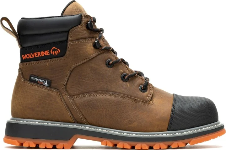 Wolverine Floorhand LX Cap Toe Waterproof 6"