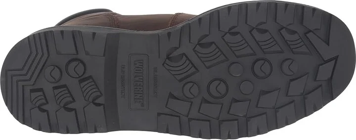 Wolverine Floorhand Soft Toe Men's Work Boots Dark Brown : 7 D - Medium, Leather - Image 4