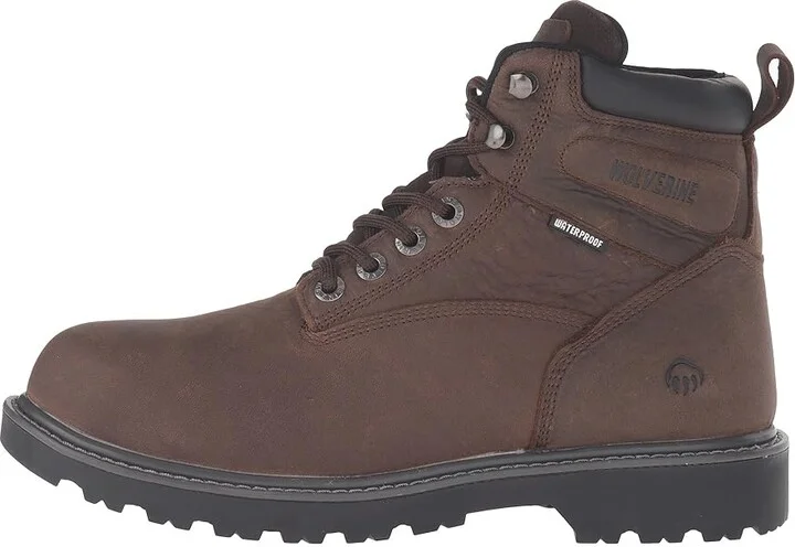 Wolverine Floorhand Soft Toe Men's Work Boots Dark Brown : 7 D - Medium, Leather - Image 7
