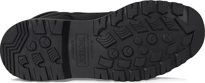 Wolverine Floorhand Steel Toe Men's Work Boots Black : 7 3E - Extra Wide, Leather - Image 4