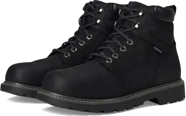 Wolverine Floorhand Steel Toe Men's Work Boots Black : 7 3E - Extra Wide, Leather