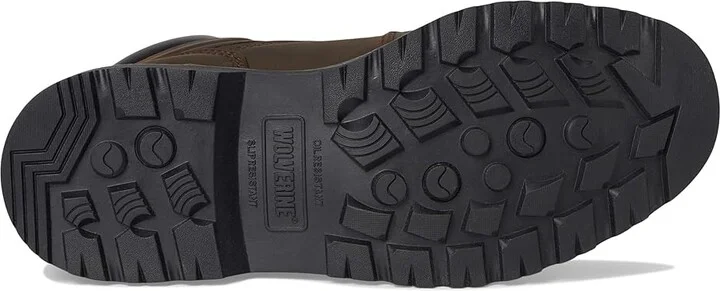 Wolverine Floorhand Steel Toe Men's Work Boots Dark Brown : 7 3E - Extra Wide, Leather - Image 4