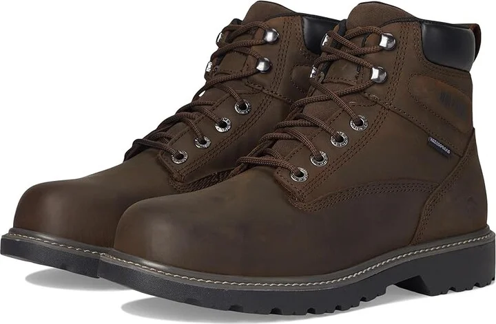 Wolverine Floorhand Steel Toe Men's Work Boots Dark Brown : 7 3E - Extra Wide, Leather