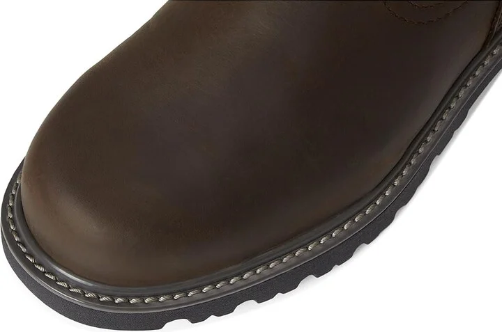 Wolverine Floorhand Welly 10 Steel Toe Men's Work Boots Dark Brown : 7 4E - Extra Wide, Leather - Image 3