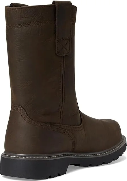 Wolverine Floorhand Welly 10 Steel Toe Men's Work Boots Dark Brown : 7 4E - Extra Wide, Leather - Image 5