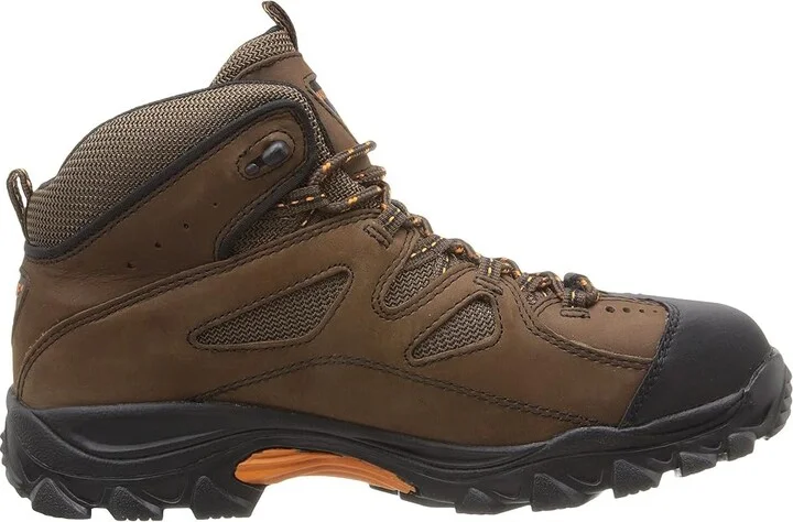 Wolverine Hudson Wolverine Hiker Men's Hiking Boots Brown/Black : 10 3E - Extra Wide, Suede/Textile - Image 8