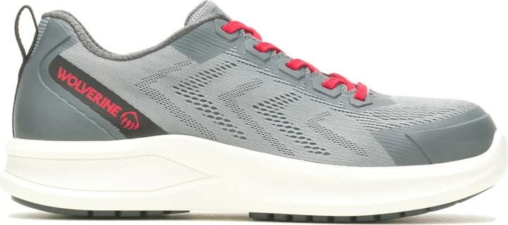 Grey/Red