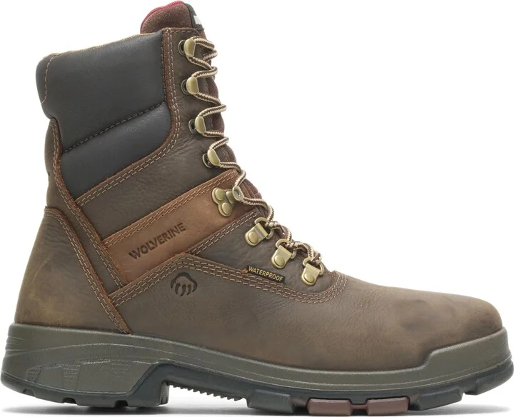 Wolverine Men's Cabor Waterproof 8-Inch Work Boot